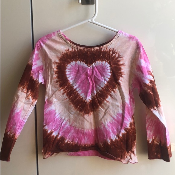 Tie Dye Heart Long Sleeve Tee | Poshmark